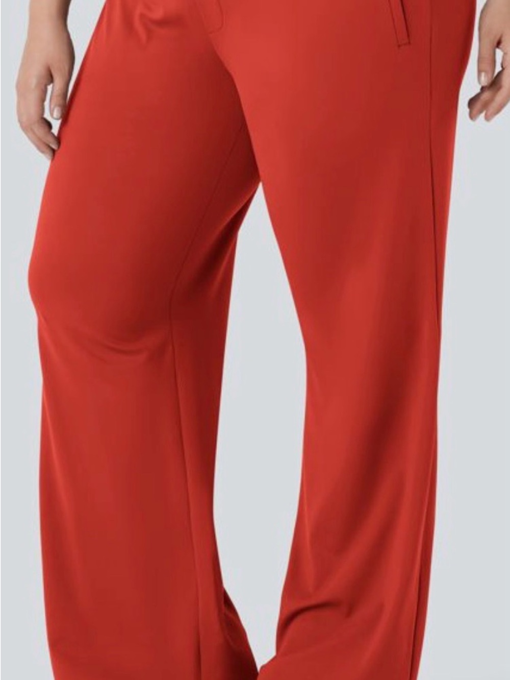 Halara plus-size flex day stretch high waist flare pants business casual office